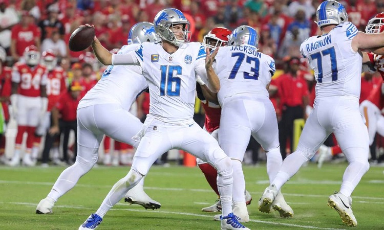 I inledningen besegrade Jared Goff heroiskt de mäktiga Kansas City Chiefs